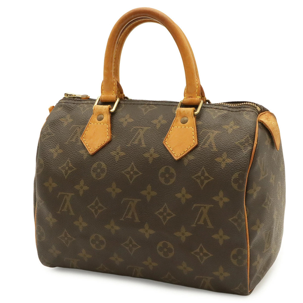 LOUIS VUITTON Monogram Speedy brown Boston Bag Handbag - Picture 2 of 9